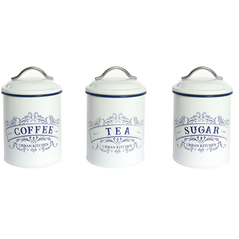 foto del prodotto barattolo contenitore ermetico scatola alimenti cucina con coperchio shabby, misurabarattolocolorezucchero