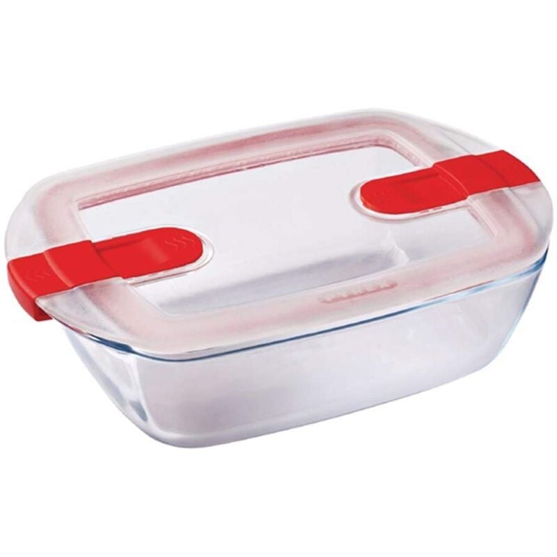 foto del prodotto barattolo cook heat, vetro, trasparente, 17 x 10 x 6 cm 0,4 litri, 1 pezzo pyrex