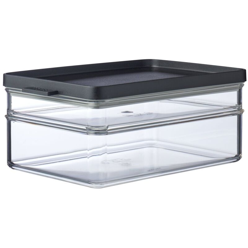 foto del prodotto barattolo da frigo mepal omnia breakfast duo nero