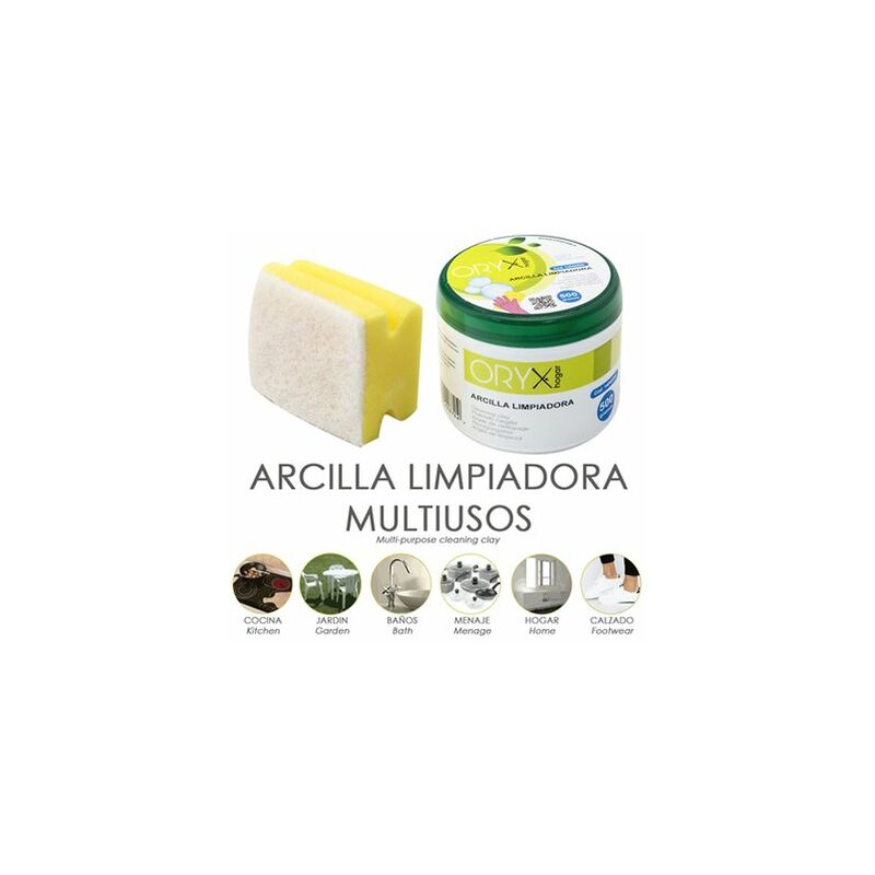 immagine 0 del prodotto barattolo di argilla detergente multiuso 500 grammi.