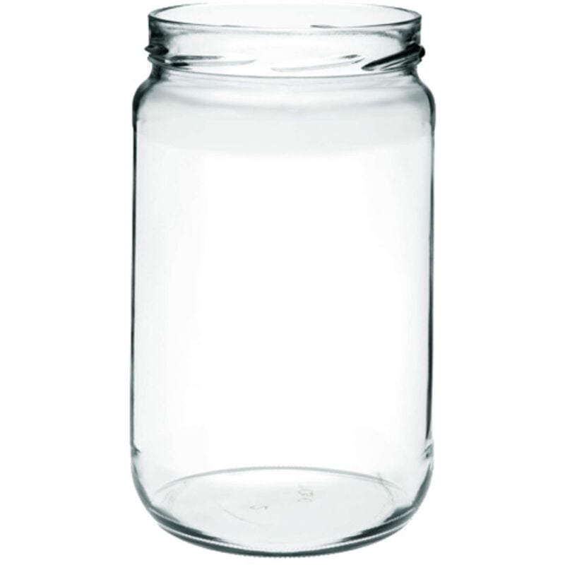 foto del prodotto barattolo in vetro senza tappo 314 cc bocca d63 mm - 24 pz