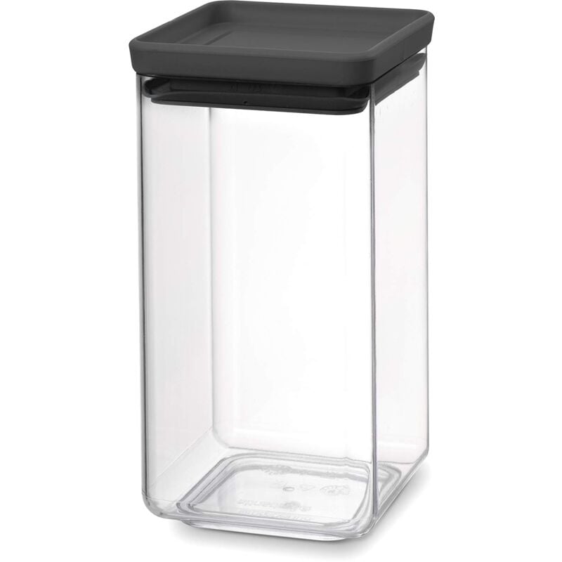 foto del prodotto barattolo, plastica, dark grey, 1.6 l brabantia