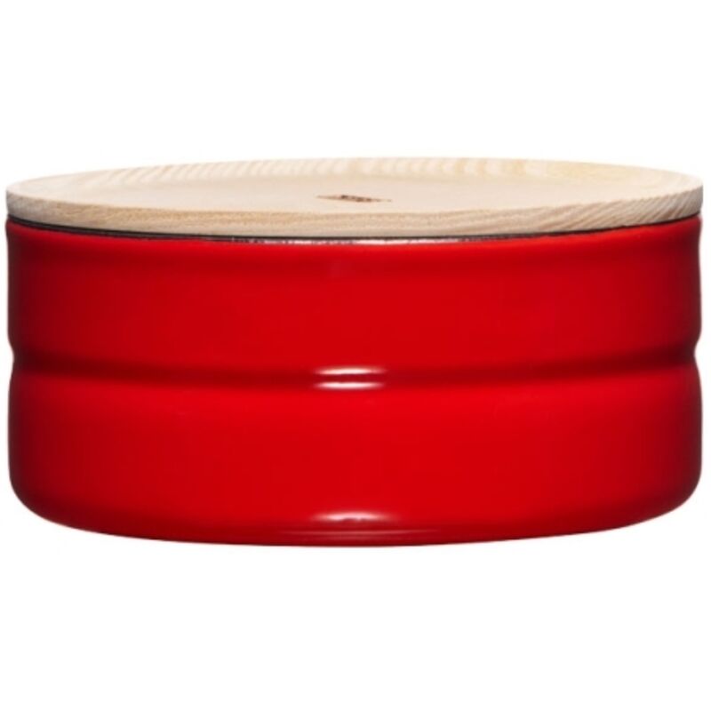 foto del prodotto barattolo riess con coperchio 13cm 615ml smaltato pomodoro fresco