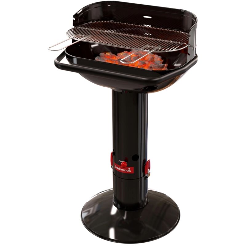 foto del prodotto barbecook barbecue a carbonella loewy 55 in acciaio 55x33 cm