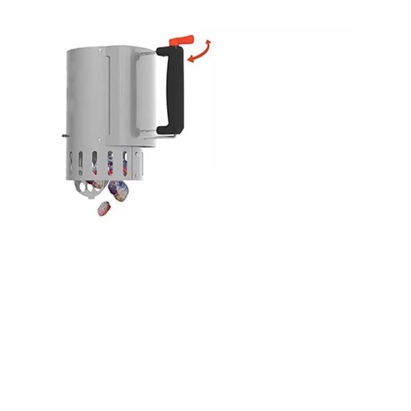foto del prodotto barbecook ciminiera di accensione per carbone e carbonella in acciaio inox, diametro 16,5 cm
