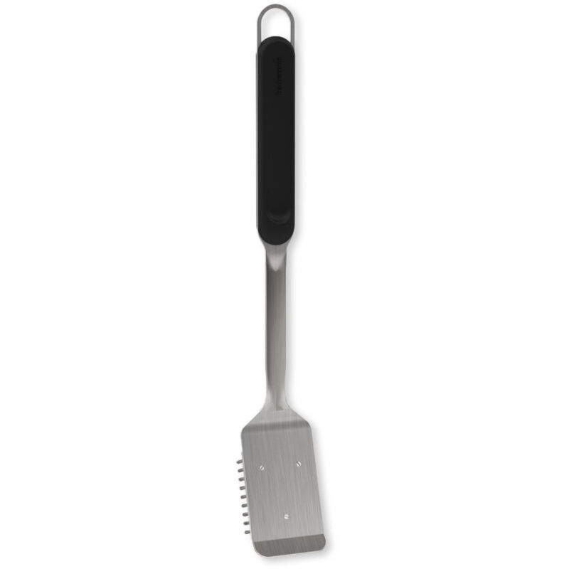 foto del prodotto barbecook, spazzola per pulizia olivia dritta acciaio inox, accessori barbecue