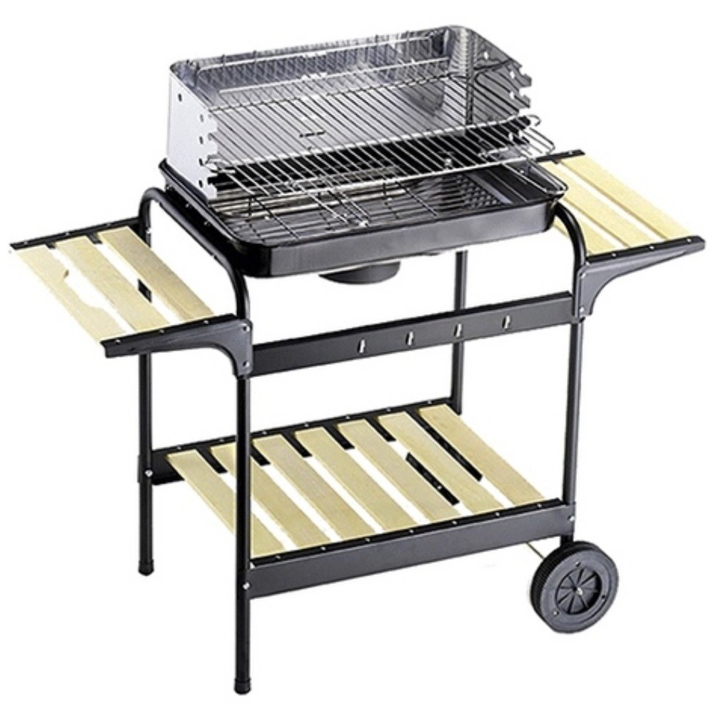 foto del prodotto barbecue 60 40 green x cm 58 x 38 paravento inox ompagrill