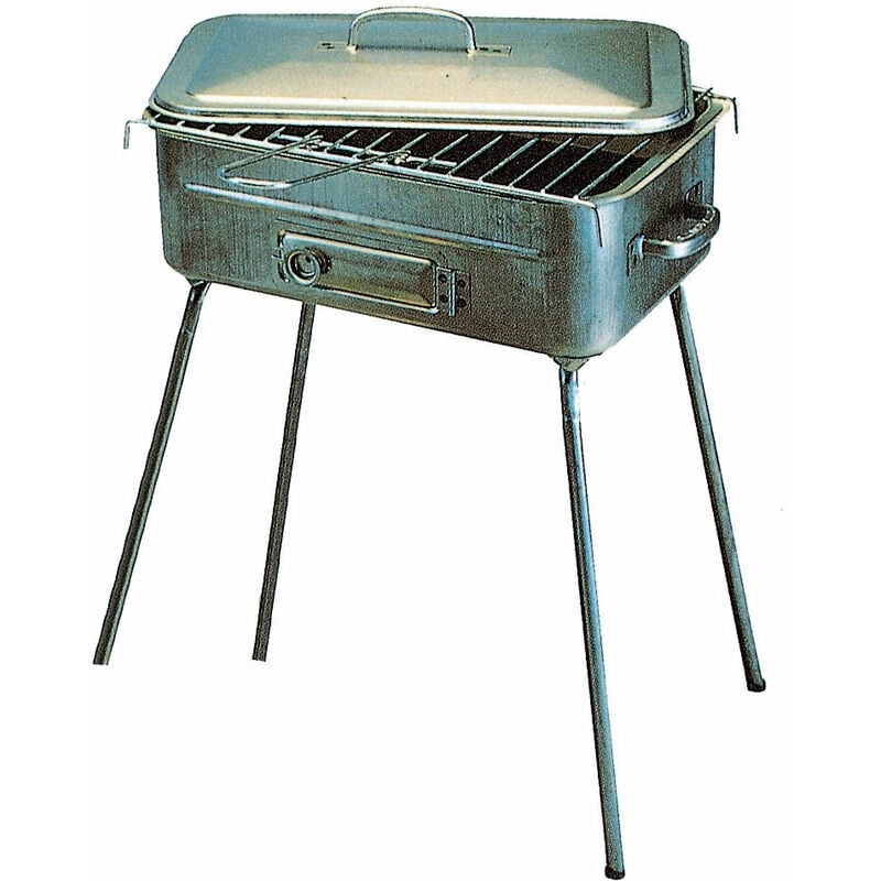 foto del prodotto barbecue a carbone carbonella portatile 25x36cm bauer fornacella