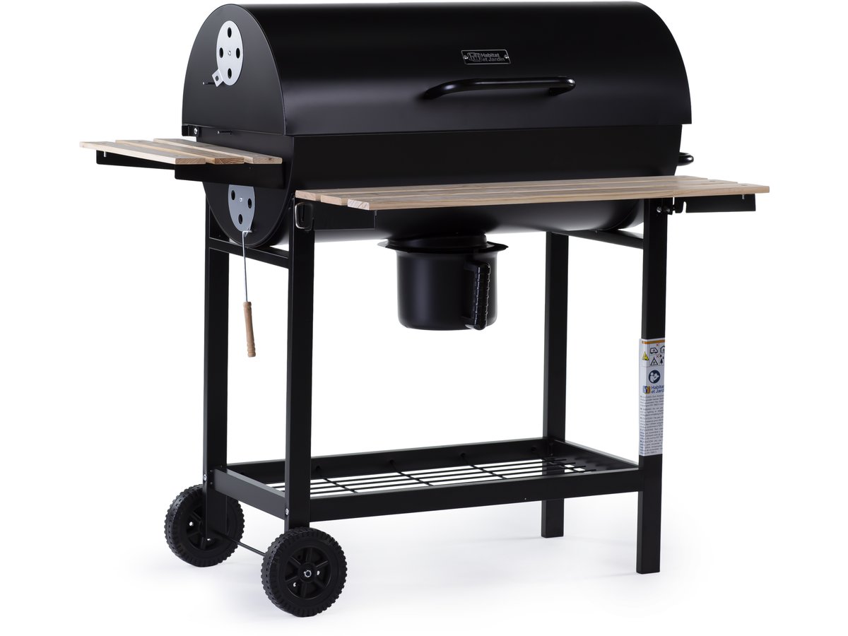 foto del prodotto barbecue a carbone quot king quot 95 x 63 x 105 cm nero