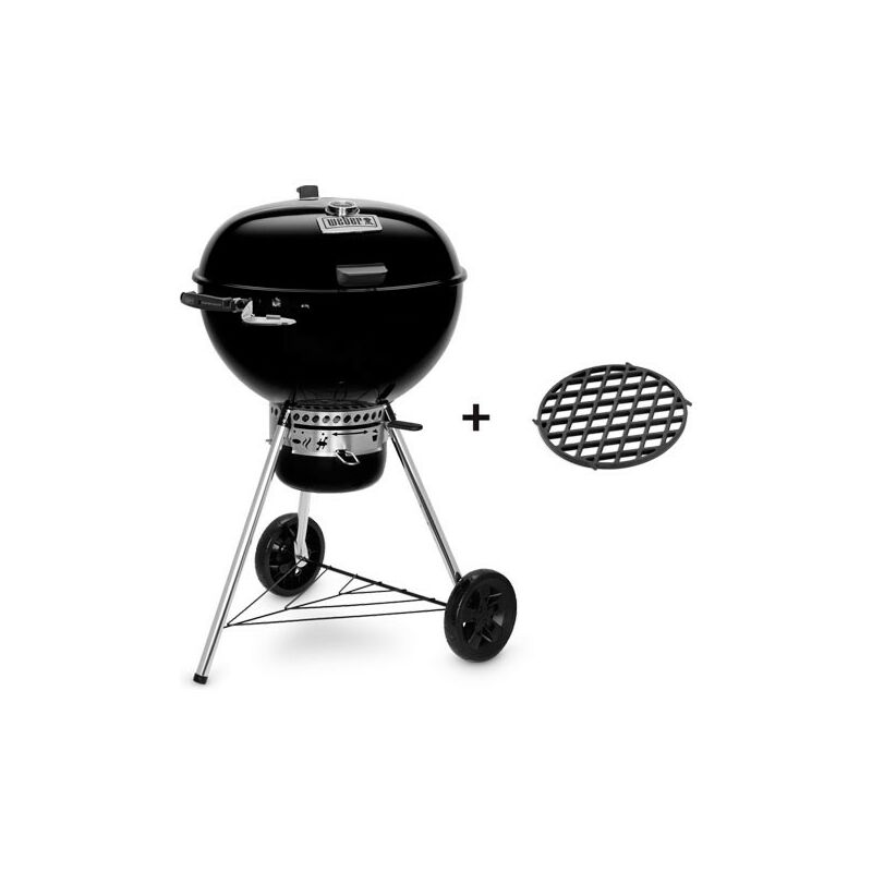 foto del prodotto barbecue a carbone weber master touch gbs premium e 5775 nero 17401004