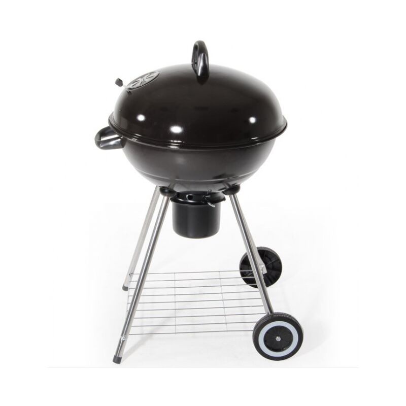 foto del prodotto barbecue a carbonella 47,5x84 cm in acciaio nero lanciano
