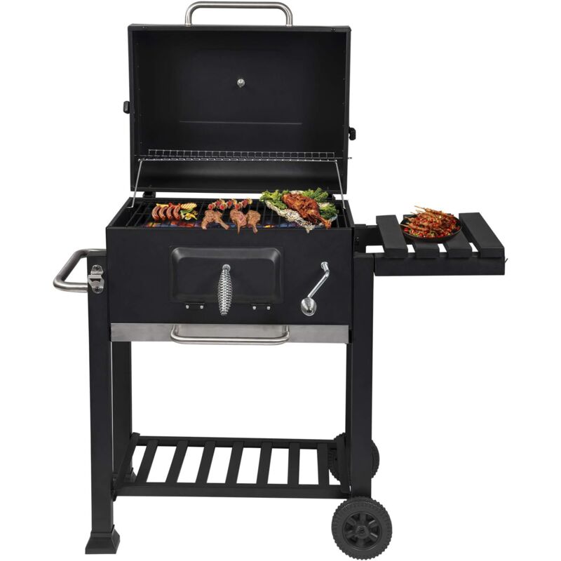 foto del prodotto barbecue a carbonella bbq carbone portatile, grill da giardino esterno woltu