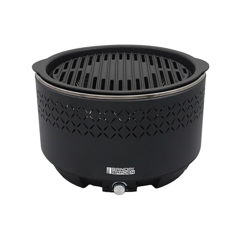 foto del prodotto barbecue a carbonella da tavolo portatile sandrigarden 34x22 cm