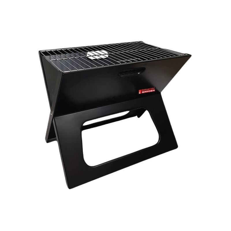 foto del prodotto barbecue a carbonella da tavolo sandrigarden 45x30x30 cm