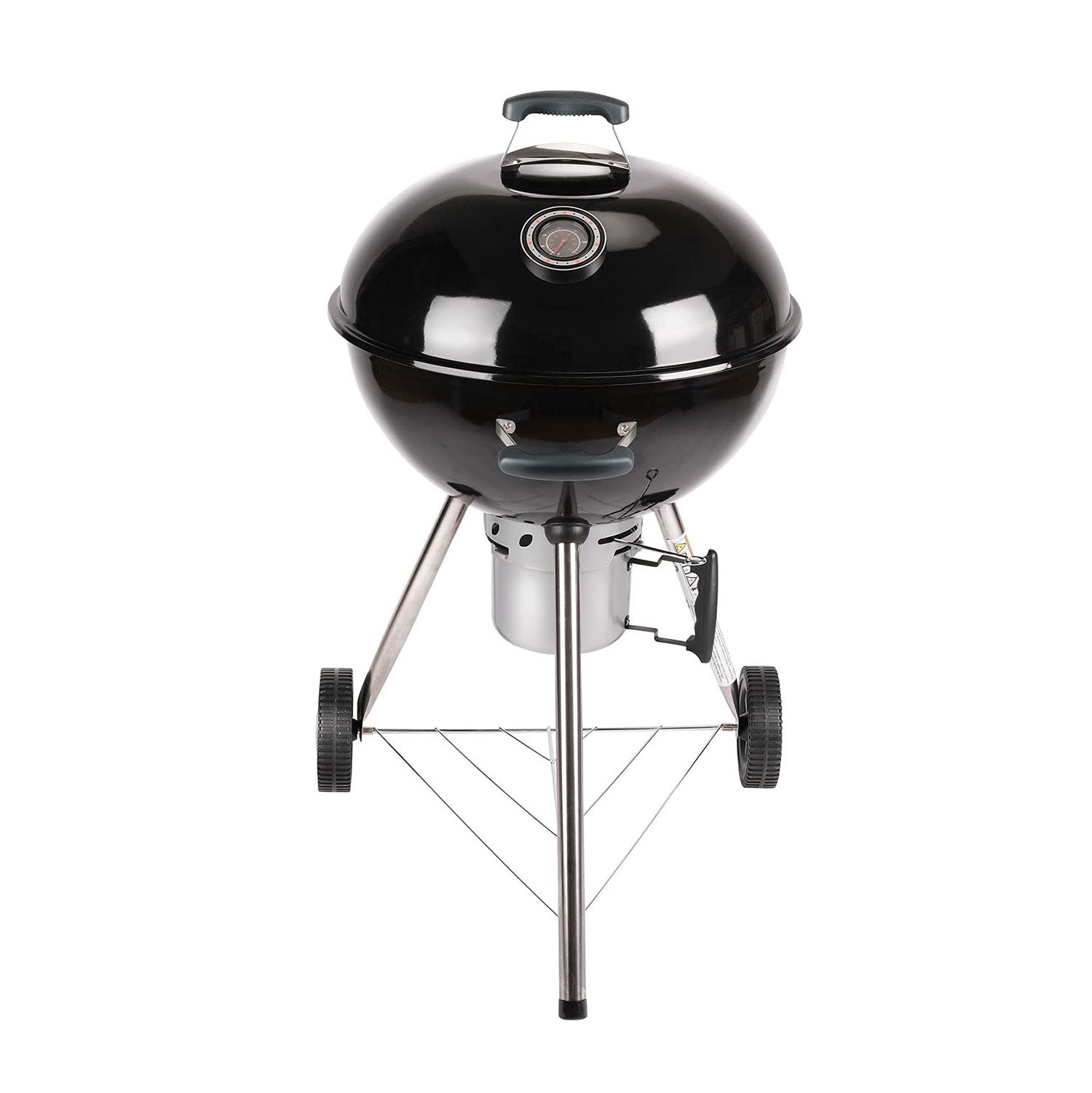 foto del prodotto barbecue a carbonella kansas 57 cm nero