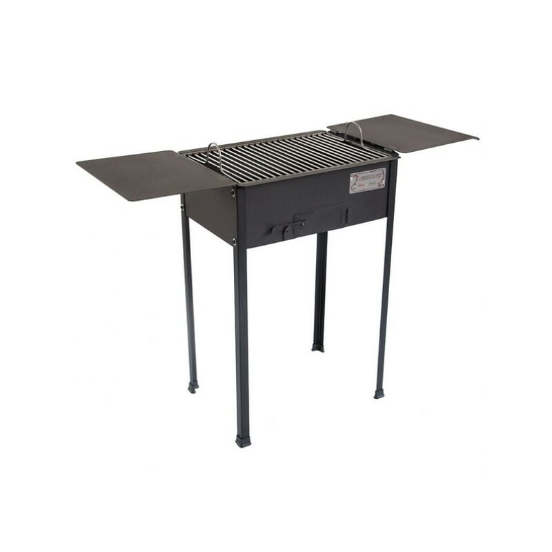 foto del prodotto barbecue a carbonella modello campagnolo in ferro battuto cm. 107x40x78h