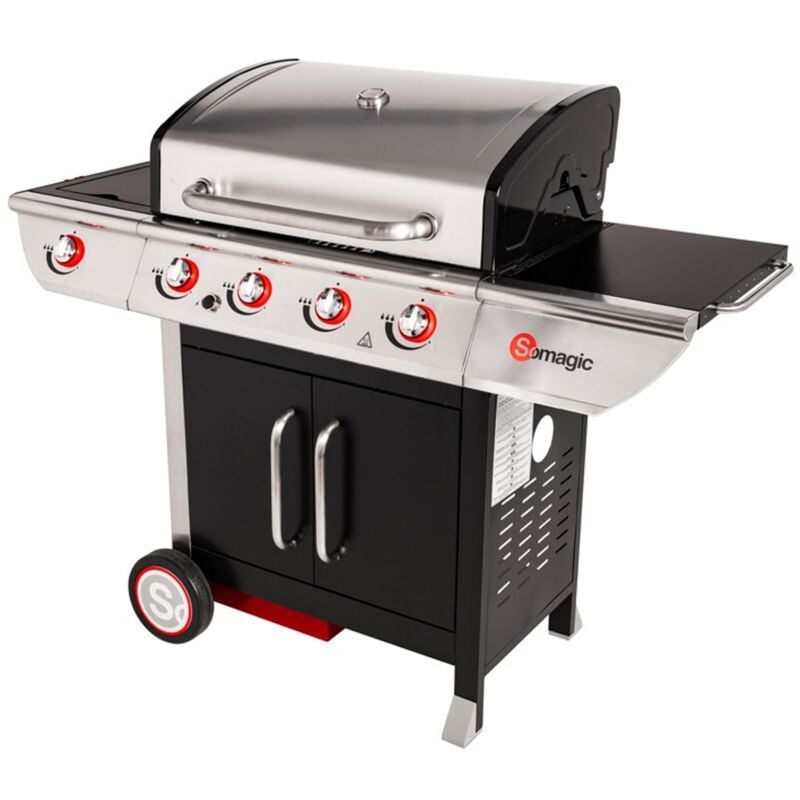 foto del prodotto barbecue a gas manhattan 450gpi 4 bruciatori fornello 14kw