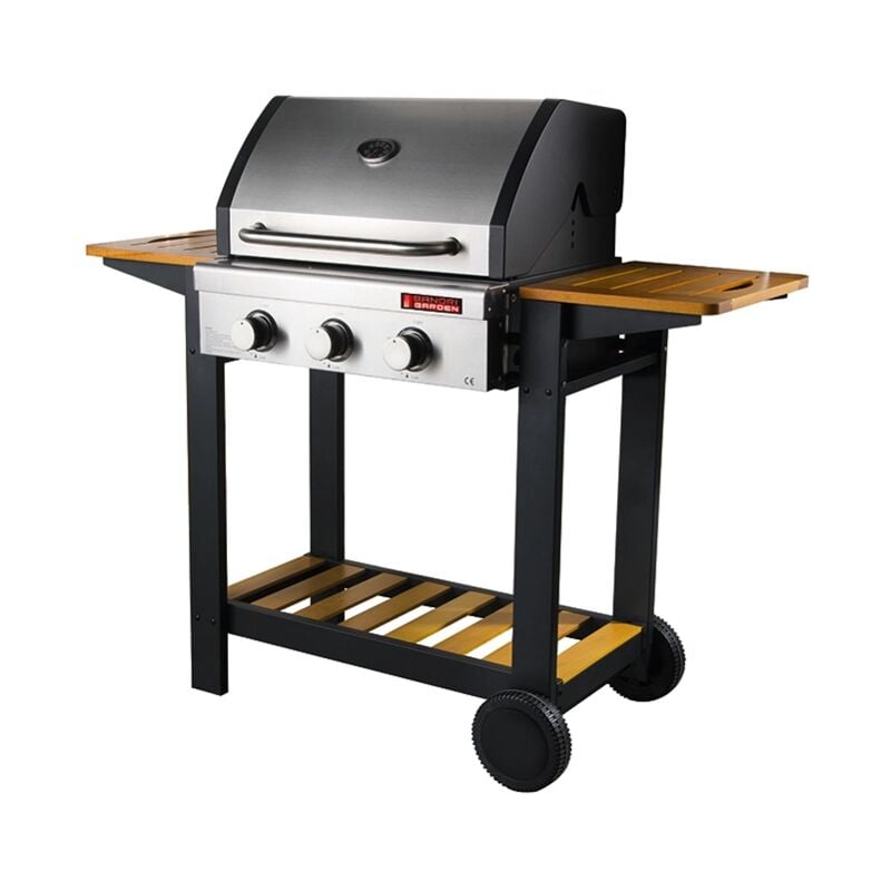 foto del prodotto barbecue a gas sandrigarden oceania 3 bruciatori 130x58x115 cm