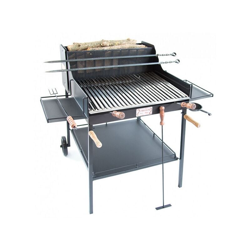 foto del prodotto barbecue a legna e carbone fuocone umbria cm. 123x83x110h