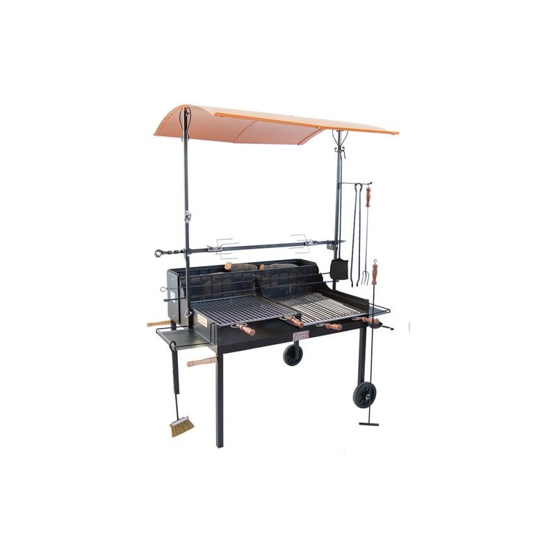 foto del prodotto barbecue a legna e carbonella modello fuocone tuscany 50 persone