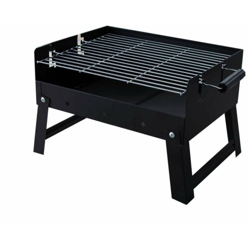 foto del prodotto barbecue aventure pieghevole a carbone