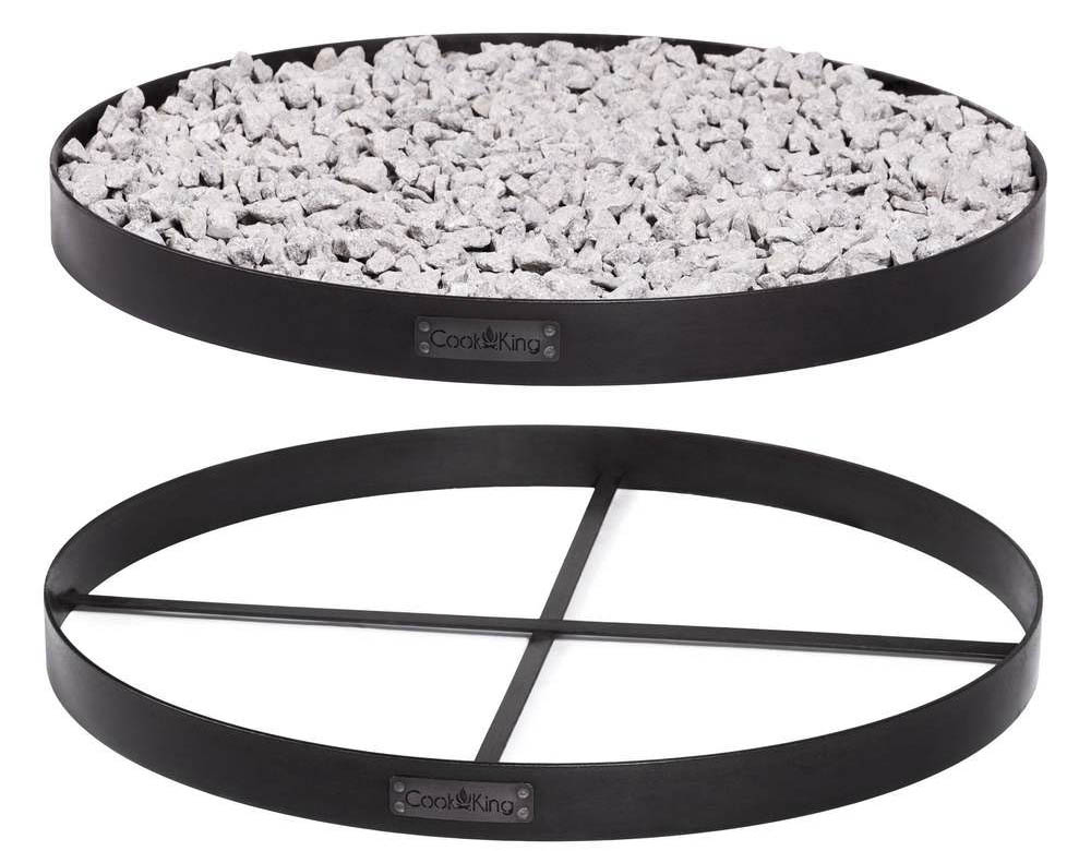 foto del prodotto barbecue base per braciere rotondo per pietre decorative 120 cm