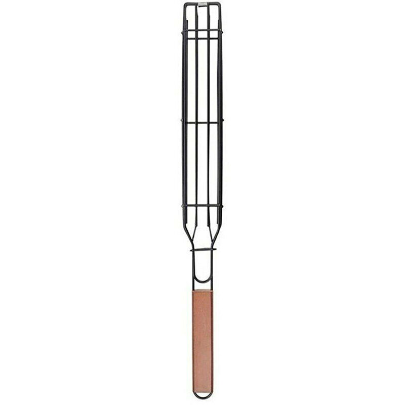 foto del prodotto barbecue da campeggio barbecue cesto per grigliare griglia a carbone strumenti per griglia all'aperto accessori per carne arrosto antiaderente portatile picnic