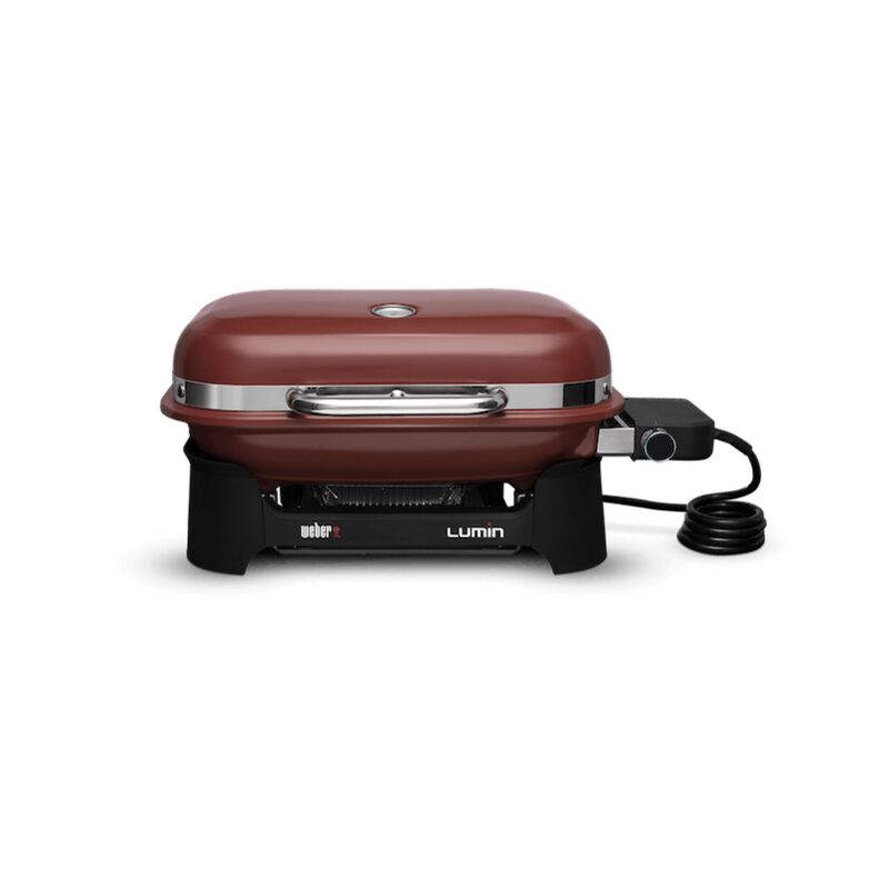 foto del prodotto barbecue elettrico weber lumin compact rosso