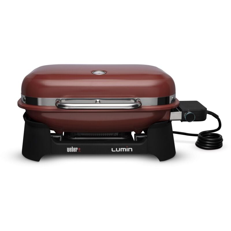 foto del prodotto barbecue elettrico weber lumin rosso