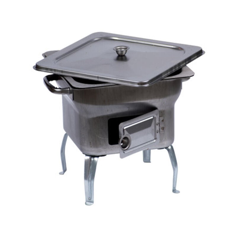 foto del prodotto barbecue fornacella in lamiera cm.25x25