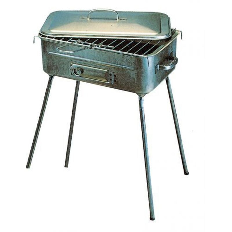 foto del prodotto barbecue fornacetta in lamiera rettangolare filcasalinghi pz 1