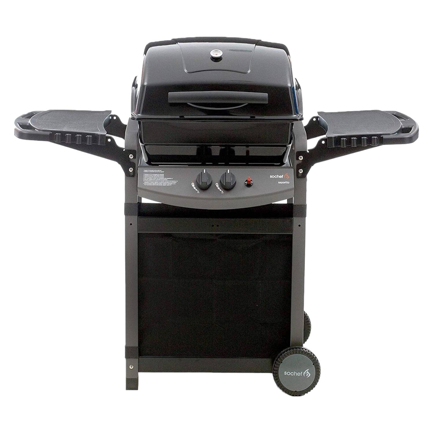 foto del prodotto barbecue gas 2 fuochi saporillo