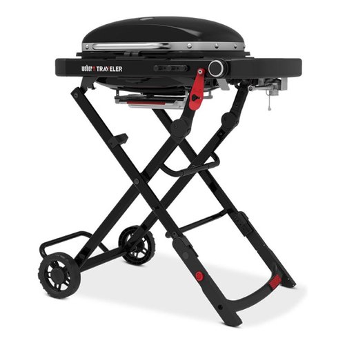 foto del prodotto barbecue gpl weber 1500557 traveler compact nero nero