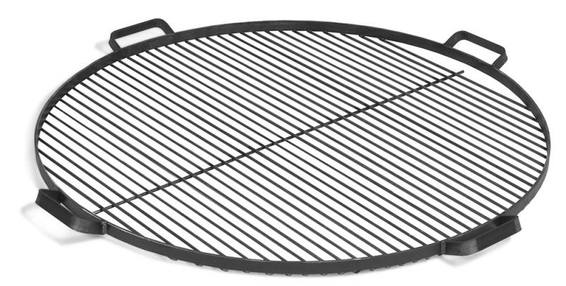 foto del prodotto barbecue griglia in acciaio naturale da 70 cm con 4 maniglie