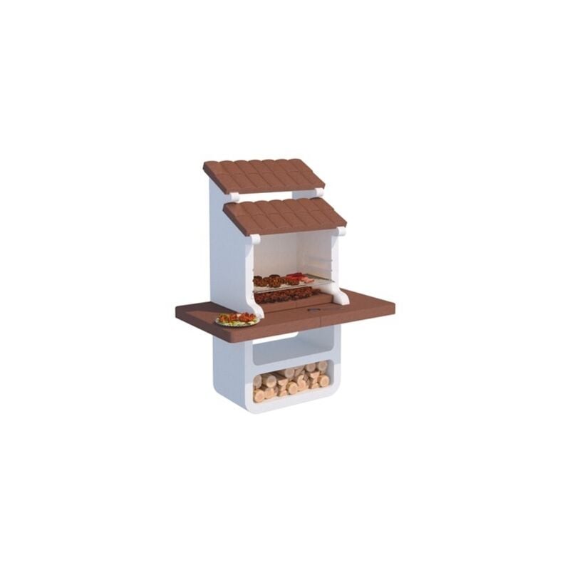 foto del prodotto barbecue in cemento beton fiamma cm.l150xp90xh185