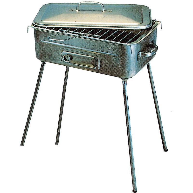 foto del prodotto barbecue in lamiera fornacetta rettangolare