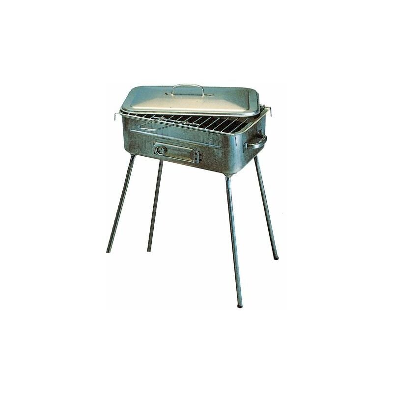 foto del prodotto barbecue in lamiera fornacetta rettangolare