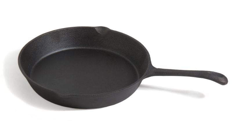 foto del prodotto barbecue padella in ghisa naturale da 30 cm