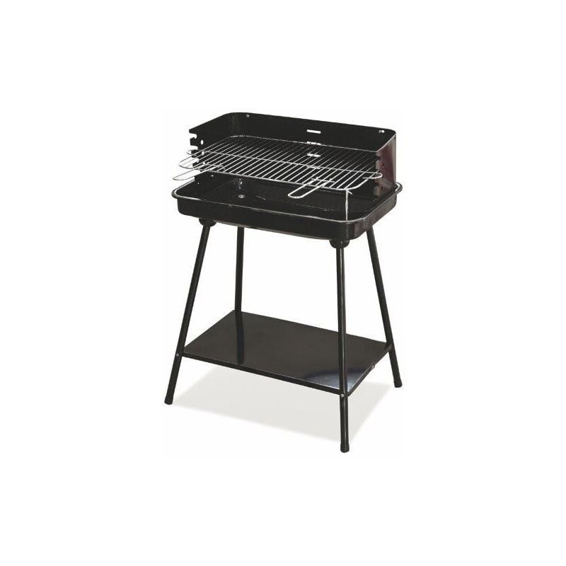 foto del prodotto barbecue rettangolare nero