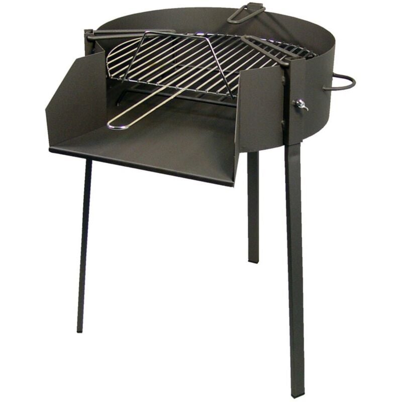 foto del prodotto barbecue rotondo con supporto per paella 50cm imex el zorro