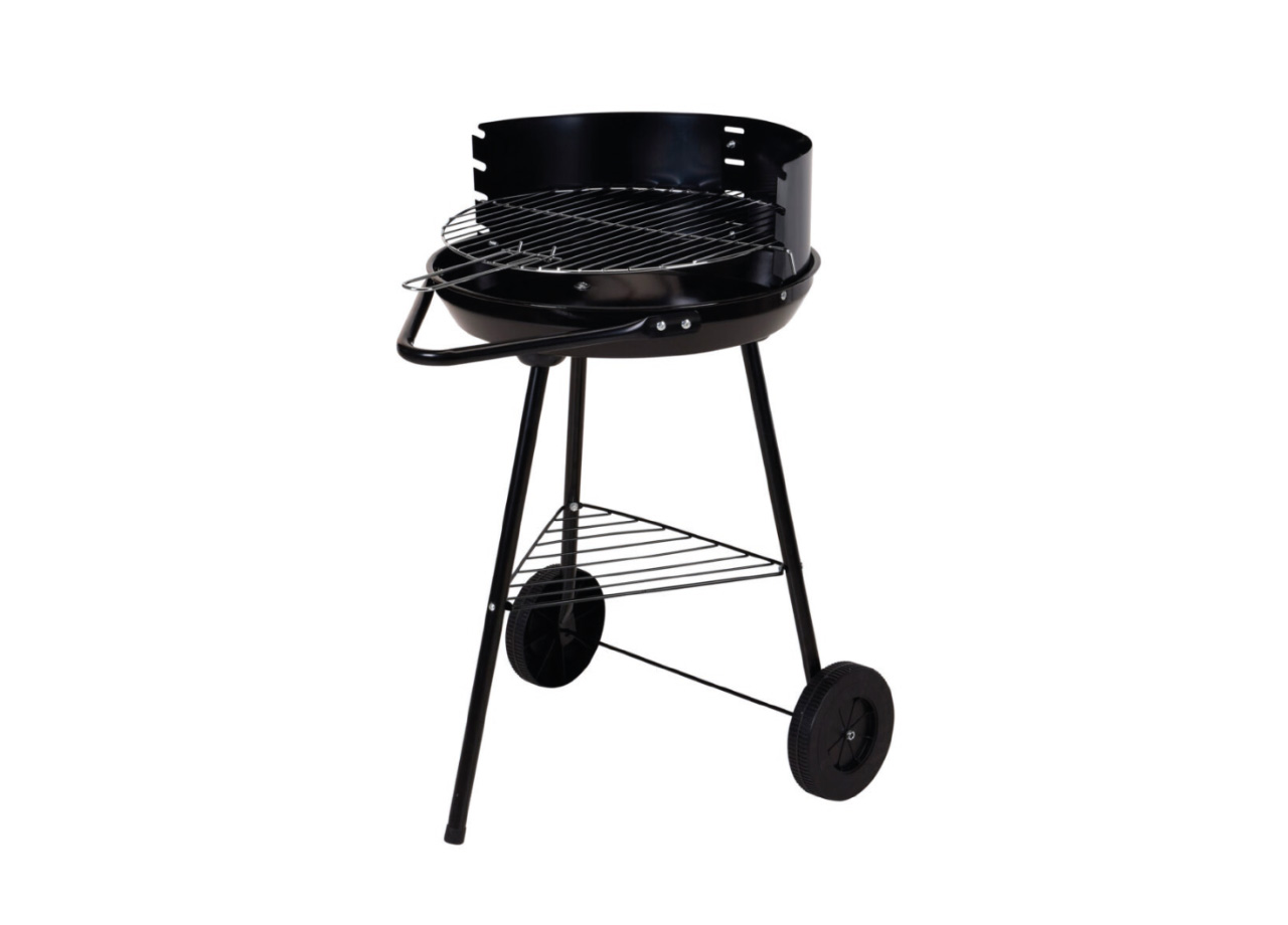 foto del prodotto barbeque esterno a carbonella griglia estate campeggio in acciaio mod winnipeg