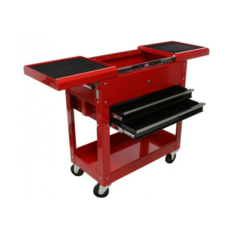foto del prodotto barbero carrello portautensili da officina frontier apribile con cassetti tc310
