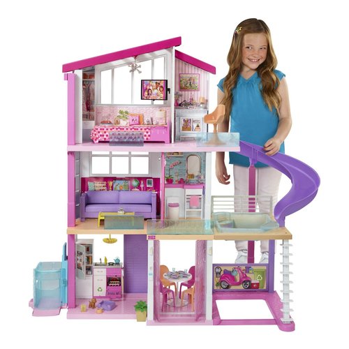 foto del prodotto barbie dreamhouse adventures gnh53 casa per le bambole