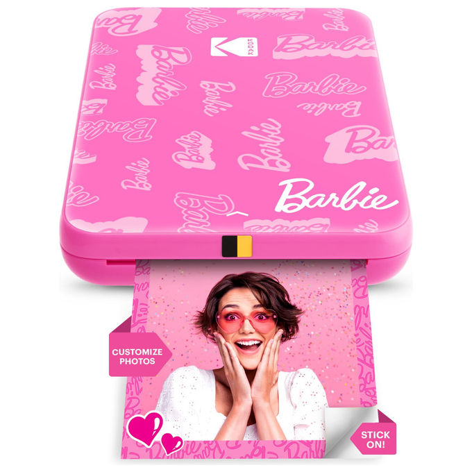 foto del prodotto barbie x kodak stampante fotografica mobile slim