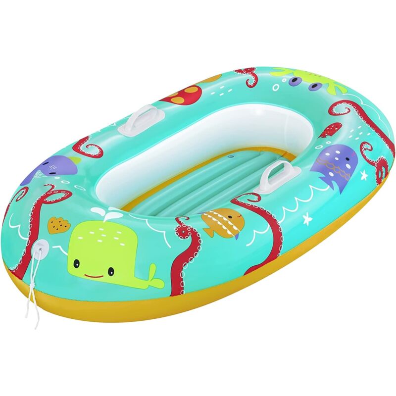 foto del prodotto barca gonfiabile per bambini happy crustacean 1,19 m