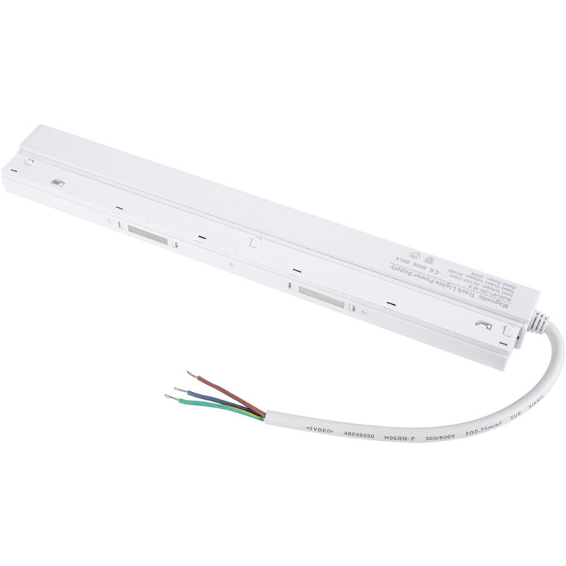 foto del prodotto barcelona led alimentatore a binario magnetico 48v 200w bianco