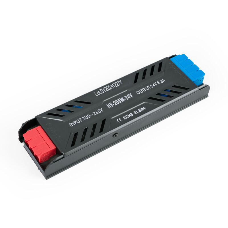 foto del prodotto barcelona led alimentatore slim 200w 24v 8,3a connessione rapida ip20