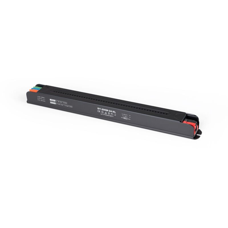 foto del prodotto barcelona led alimentatore slim 200w 24v 8a alta efficienza ip20