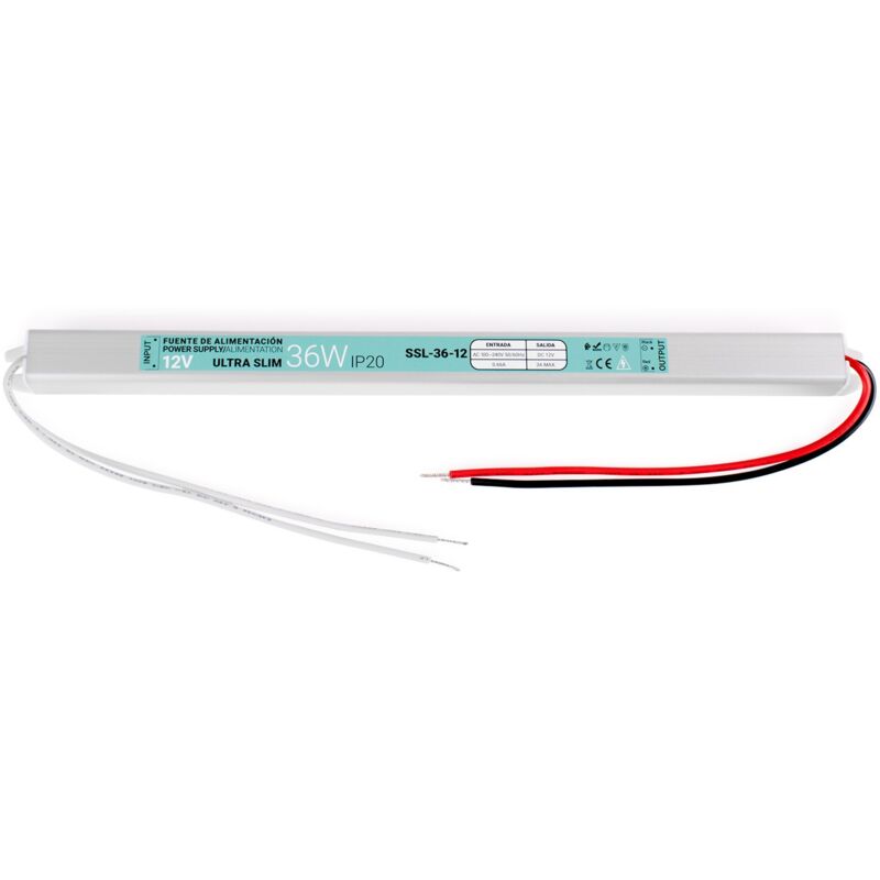 foto del prodotto barcelona led alimentatore ultra slim 12v 36w ip20