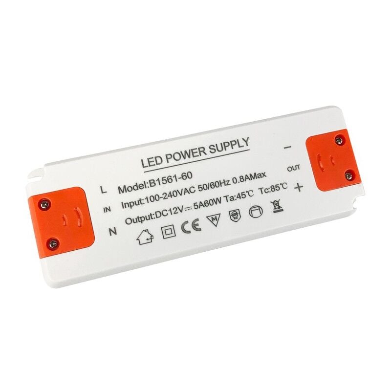 foto del prodotto barcelona led alimentatore ultra sottile 12v 60w ip20